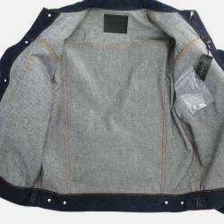 Pre Owned Gucci Denim Jacket Indigo XL