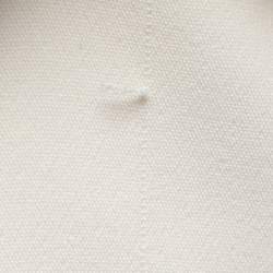 Pre Owned Gucci Cream Crepe Midi Dress S