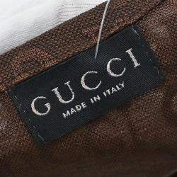 Pre Owned Gucci Camisole Dress Brown n.#38