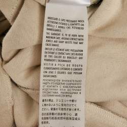 Pre Owned Gucci Beige GG Supreme Print Cotton Joggers XS