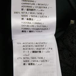 مملوكة مسبقًا Gucci Black Lace Elasticized Waist Shorts S