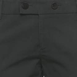 مملوكة مسبقًا بنطلون غوتشي كحلي قطني رسمي مقاس متوسط - ميديم