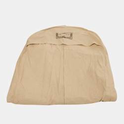 Pre Owned Gucci Brown GG Wool Cape M