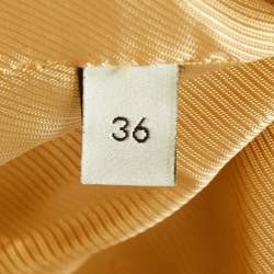 Pre Owned جاكيت بلايزر غووتشي منقوش متعدد الألوان صوف مزدوج الصدر كبير جداً جداً صغير