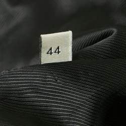 مملوكة مسبقًا Gucci Black GG Diamond Wool Cape Jacket M