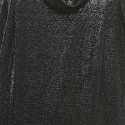 Pre Owned توب غوتشي بدون أكمام لوريكس أسود مقاس متوسط - ميديم