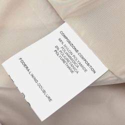 Pre Owned معطف غوتشي بيج UP51 IT 42