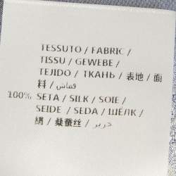 Pre Owned Gucci Multicolor Floral Print Silk Robe M