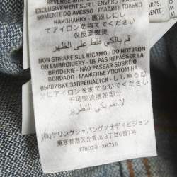 Pre Owned Gucci Blue Denim High-Rise Jeans M/Waist 30"