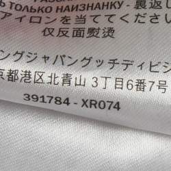 Pre Owned Gucci Grey Denim Embellished Straight Fit Jeans S/Waist 30"