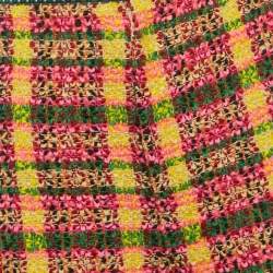 Pre Owned Gucci Multicolor Tweed Shorts S