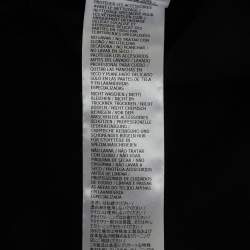 Pre Owned فستان غوتشي جيرسي أسود بتفصيل حزام الحذاء متوسط الطول مقاس متوسط - ميديم