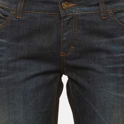Pre Owned Gucci Blue Denim Skinny Jeans M/Waist 30"