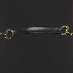 Pre Owned Gucci Black Stretch Jersey Mock Neck Mini Dress XS