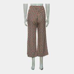 Pre Owned Gucci Pattern Printed Trousers