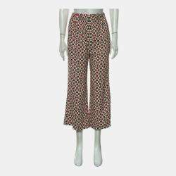 Pre Owned Gucci Pattern Printed Trousers