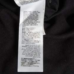 Pre Owned Gucci Black Gucci Hawaii Print Jersey Crew Neck T-Shirt M