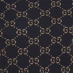 مملوكة مسبقًا توب غوتشي قط ن لاميه أزرق GG مقاس صغير جدًا (إكس سمول)