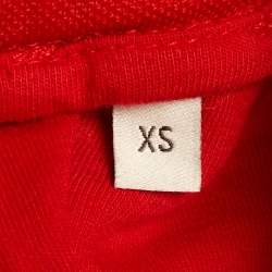 Pre Owned Gucci Red Jersey Track Pants S