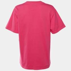 مملوكة مسبقًا تي شيرت غوتشي ديزني وردي ميكي ماوس شعار قطن صغير