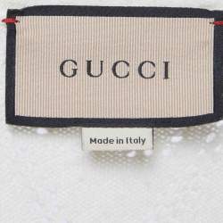 مملوكة مسبقًا كارديغان غوتشي حياكة بيج GG كبير