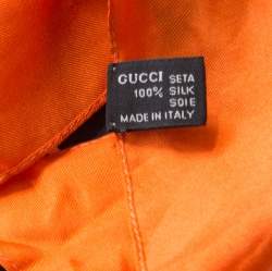 Pre Owned توب غوتشي حمالة رقبة بلا ظهر حرير طباعة حيوان متعدد الألوان (مقاس واحد)