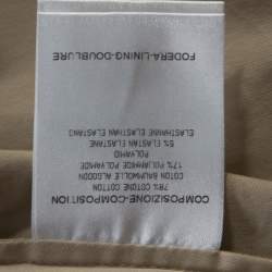 Gucci Beige Cotton Sleeveless Top M