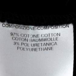 Pre Owned Gucci Navy Blue Velvet Flared Pants S 