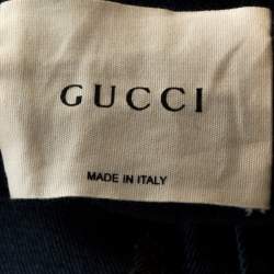 Pre Owned Gucci Dirty Indigo Denim Slim Fit Jeans M