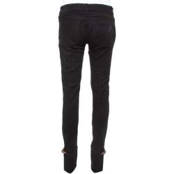 Pre Owned Gucci Black Denim Skinny Jeans M