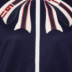 Gucci Navy Blue Cotton Guccify Yourself Printed Tracksuit XS