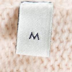 Gucci X Coco Capitán Beige Wool Embroidered Lurex Trim Detail Sweater M