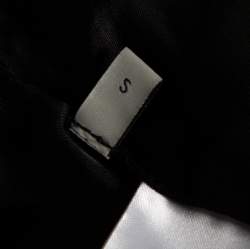 Gucci Black Jersey Web Stripe Detail Technical Bomber Jacket S