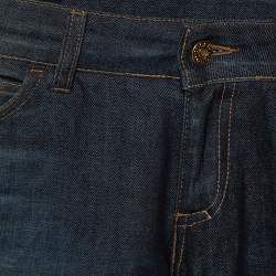 Gucci Blue Faded Effect Denim Legging Jeans S