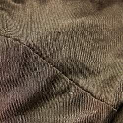 Pre Owned Gucci Brown Jersey Ruched Detail Fitted Skirt S