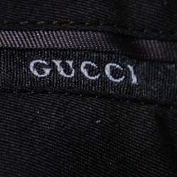 Pre Owned Gucci Black Wool Formal Pants L 
