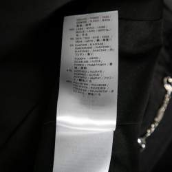 Pre Owned Gucci Black Wool Single Breasted Blazer S