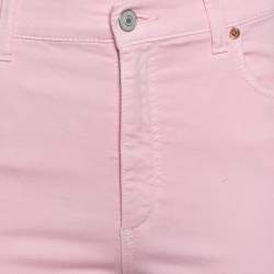 Pre Owned Gucci Pink Denim Skinny Fit Jeans M