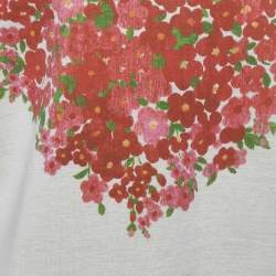 Pre Owned Gucci Cream Bonded Knit L'Aveugle Par Amour Sweatshirt XXL