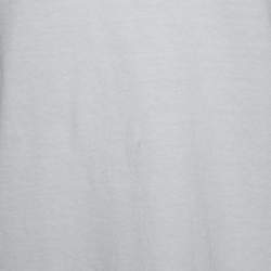 Gucci White Cotton Angelica Hicks Printed Limited Edition Crew Neck Top M