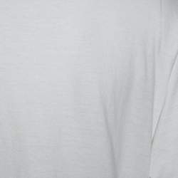 Gucci White Cotton Angelica Hicks Printed Limited Edition Crew Neck Top M