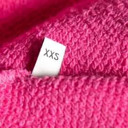 Gucci Pink Maison de l'Amour Bosco and Orso Printed Cotton Sweatshirt XXS