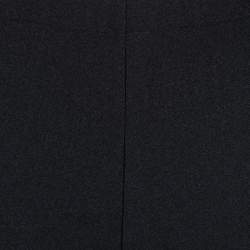 Pre Owned Gucci Black Jersey Stripe Leggings XXS