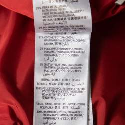 Pre Owned جاكيت غوتشي بومبر جلد أسود مزخرف هوليوود مقاس وسط ( ميديوم )