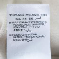 Pre Owned Gucci Brown GG Printed Jersey Pleated Midi Skirt XS