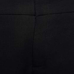 Pre Owned Gucci Black Crepe Pocket Detail Shorts S