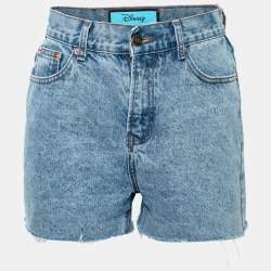 Gucci Blue Denim Donald Duck Eco Shorts M