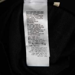 Pre Owned Gucci Black GG Jacquard Jersey Zip-Front Jacket XS
