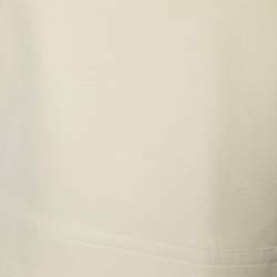 Pre Owned Gucci Cream Wool & Silk Mini Dress L