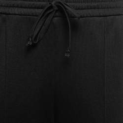 Gucci Black Technical Jersey Stripe Detail Track Pants M